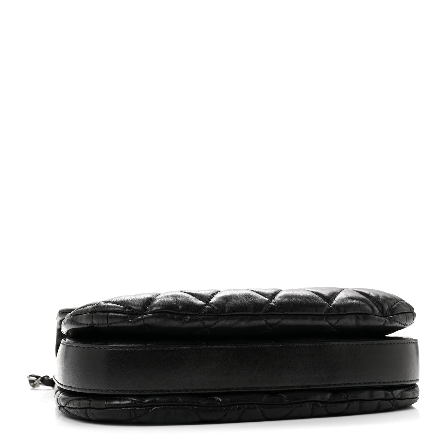 Lambskin Quilted Large Chanel 3 Flap Black