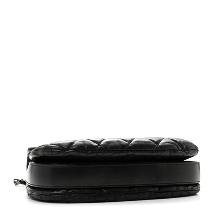 Chanel Lambskin Quilted Large Chanel 3 Flap Black 4 of 14
