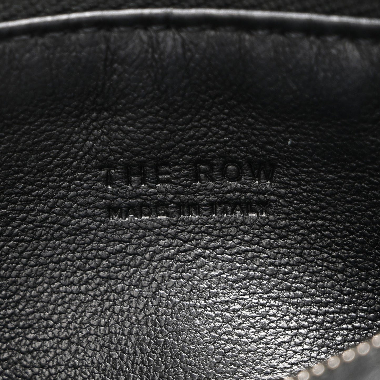 Grained Calfskin 90's Bag Black