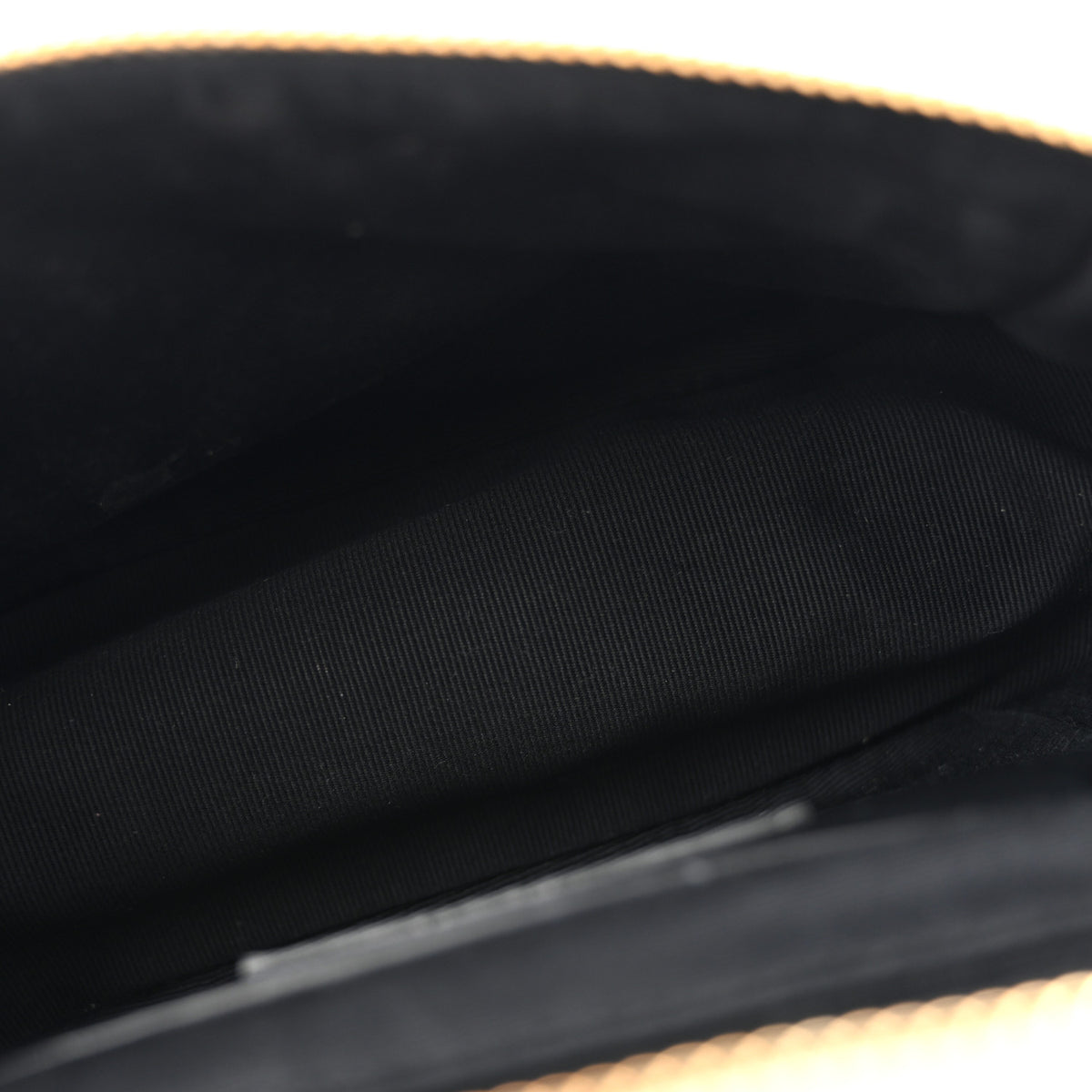 Saint Laurent Grain de Poudre Quilted 80's Vanity Bag Crema Soft 5 of 13