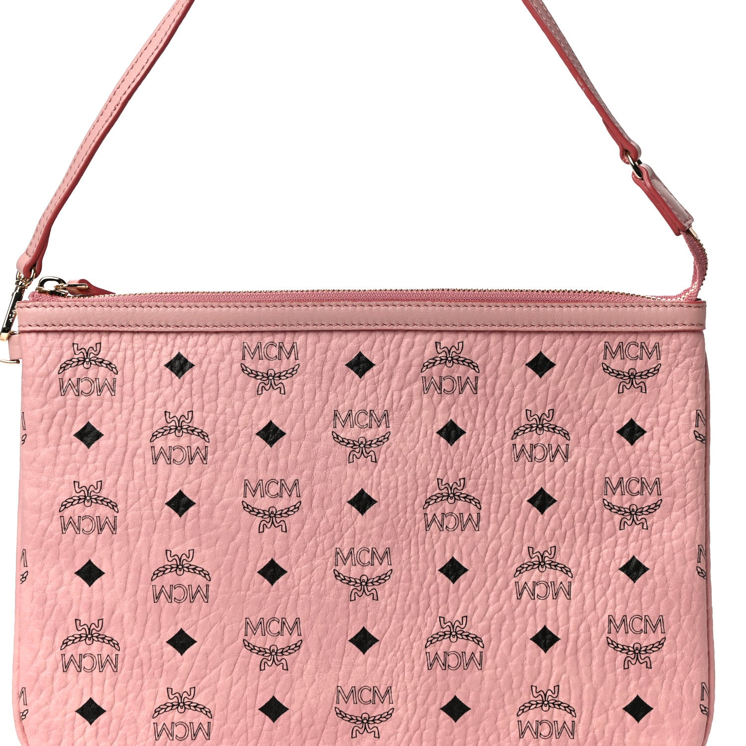 MCM Visetos Liz Shopper Tote Pouch 7 of 11
