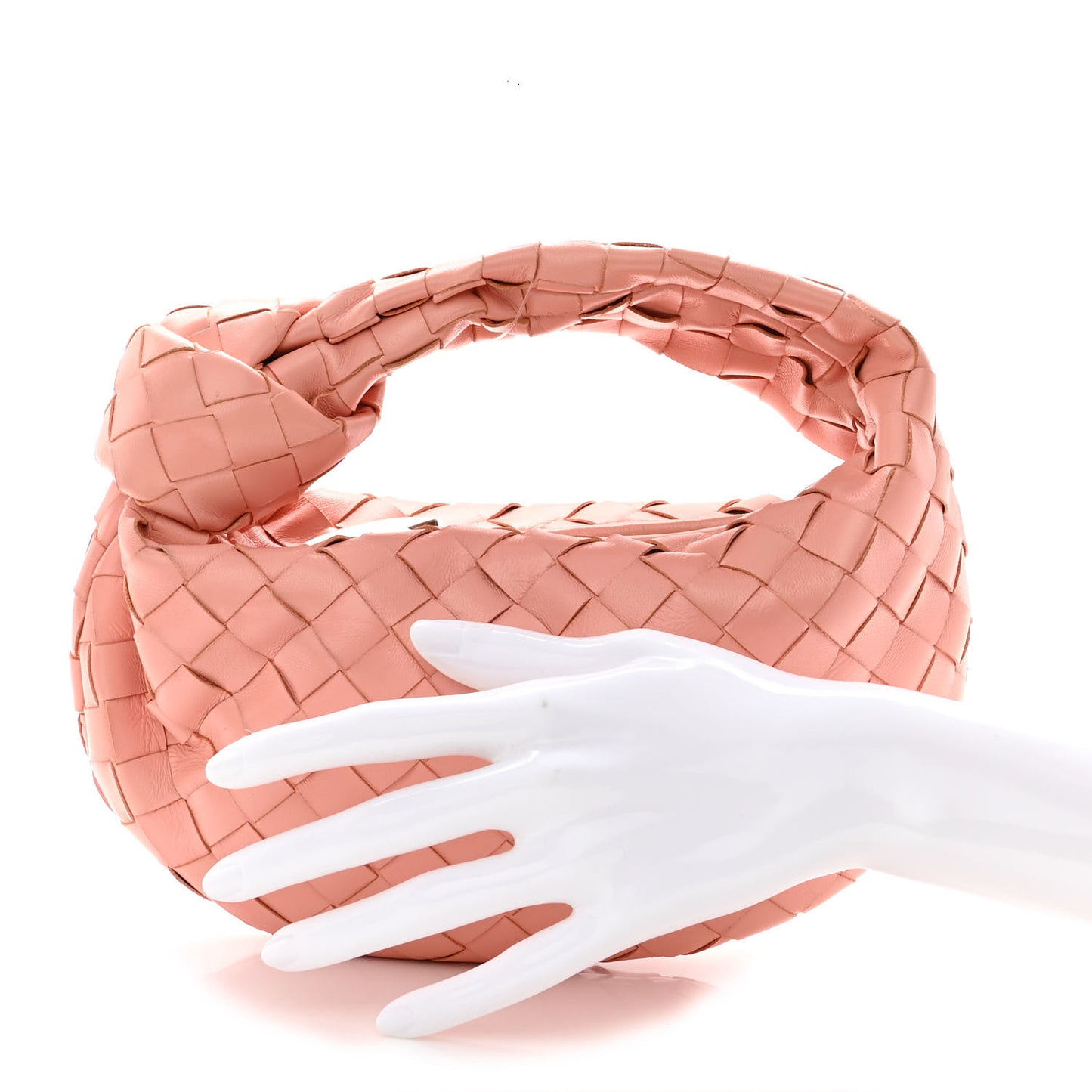 Nappa Intrecciato Mini Jodie Peachy