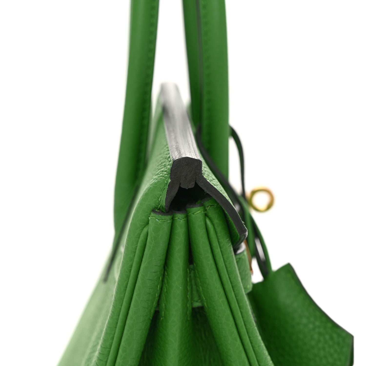 Hermes Togo Birkin 25 Vert Yucca 11 of 12