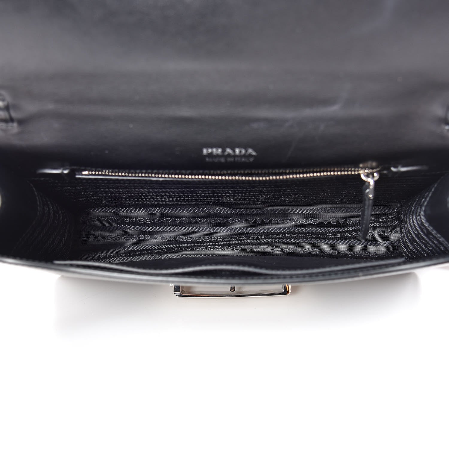 Prada City Calf Ribbon Bag Cammeo White Marmo 7 of 9