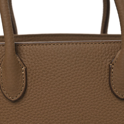 The Row Grained Calfskin Small Day Luxe Tote Sandpit 7 of 10