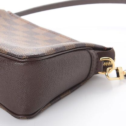 Louis Vuitton Damier Ebene Trousse Make Up Bag Pochette 10 of 10