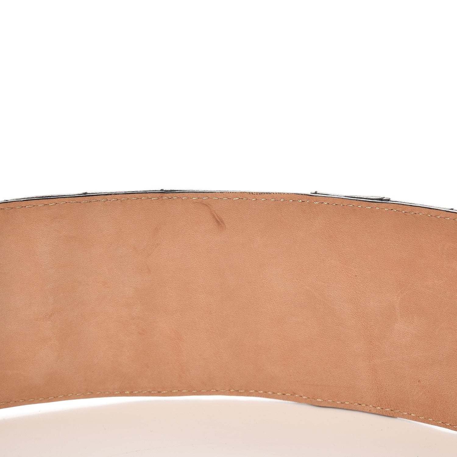 Chanel Lambskin Quilted Chocolate Bar Belt 85 34 Black 4 of 5