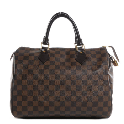 Louis Vuitton Damier Ebene Speedy 30 1 of 7