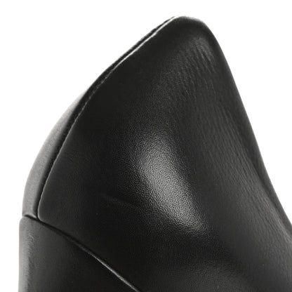 Chanel Lambskin Camellia Pumps 37.5 Black 11 of 13