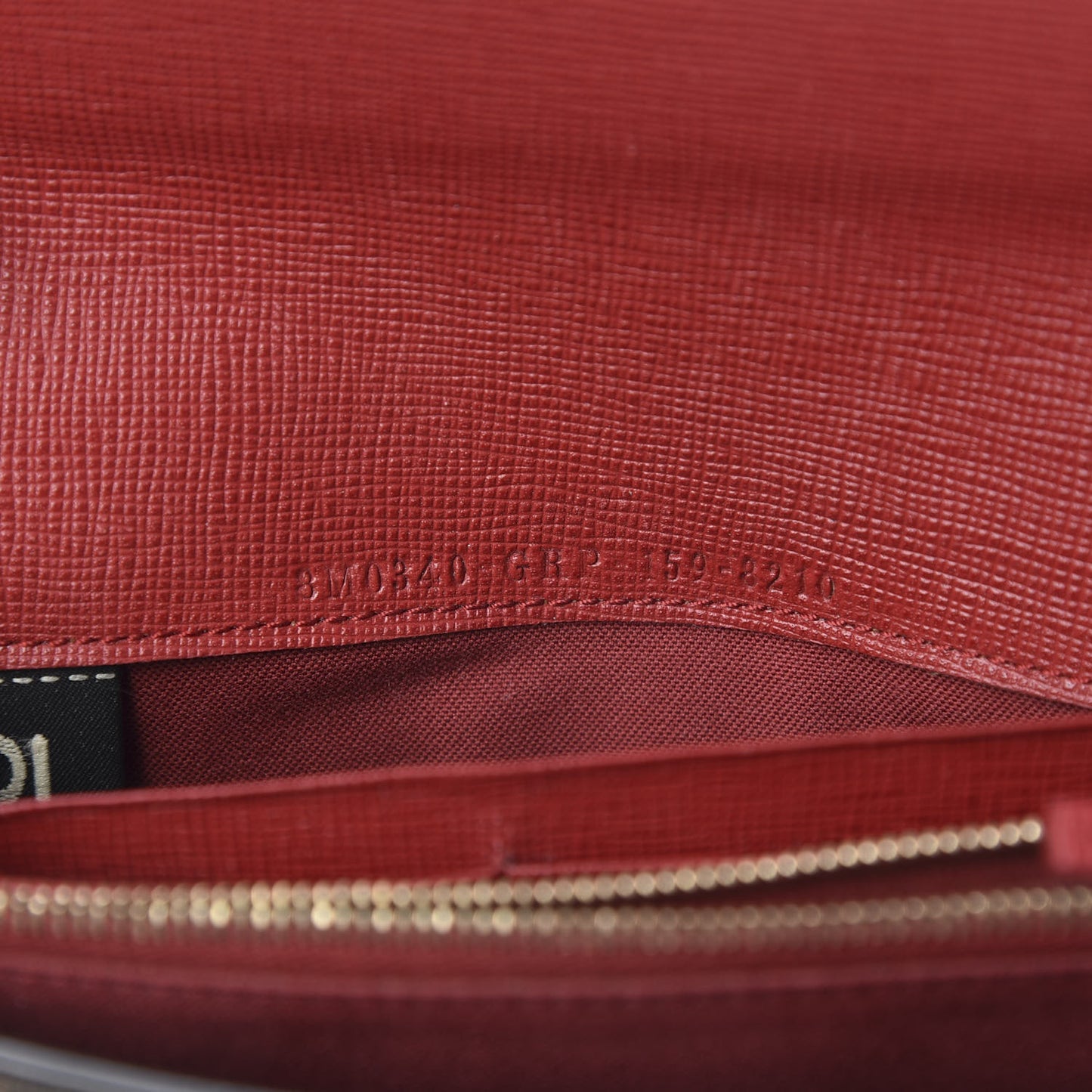 Zucca Spalmati Vitello Elite Simply Continental Wallet Tobacco Mattone