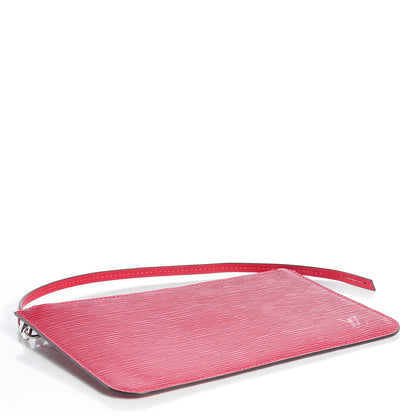 Louis Vuitton Epi Neverfull MM GM Pochette Carmine 4 of 7