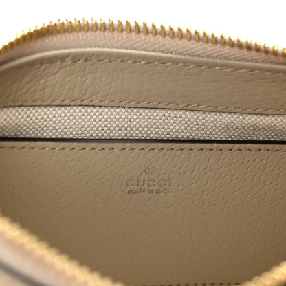 Gucci GG Supreme Monogram Textured Dollar Calfskin Web Mini Ophidia GG Handbag Beige Mystic White Oatmeal 6 of 11