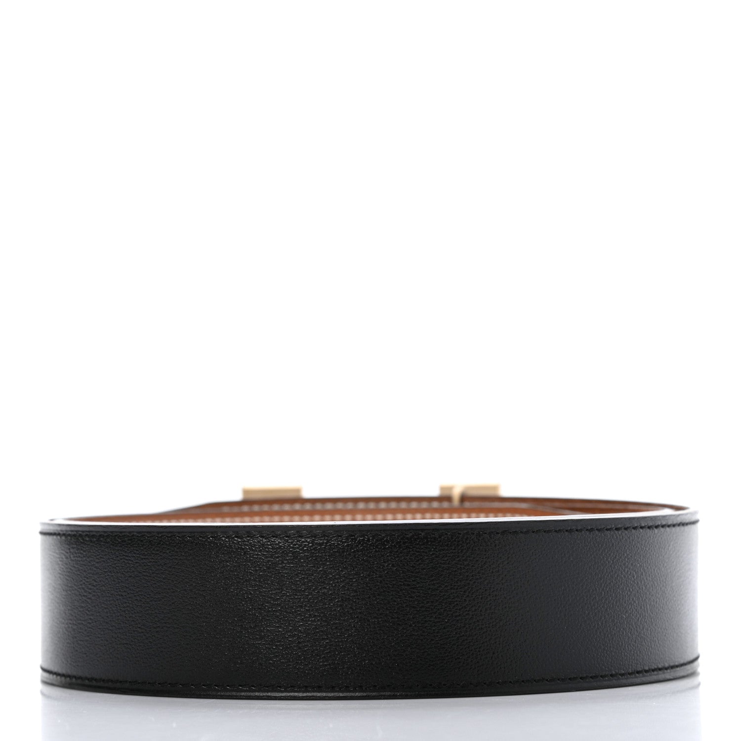 Hermes Swift Togo 42mm Constance H Belt 95 Black Gold 2 of 5