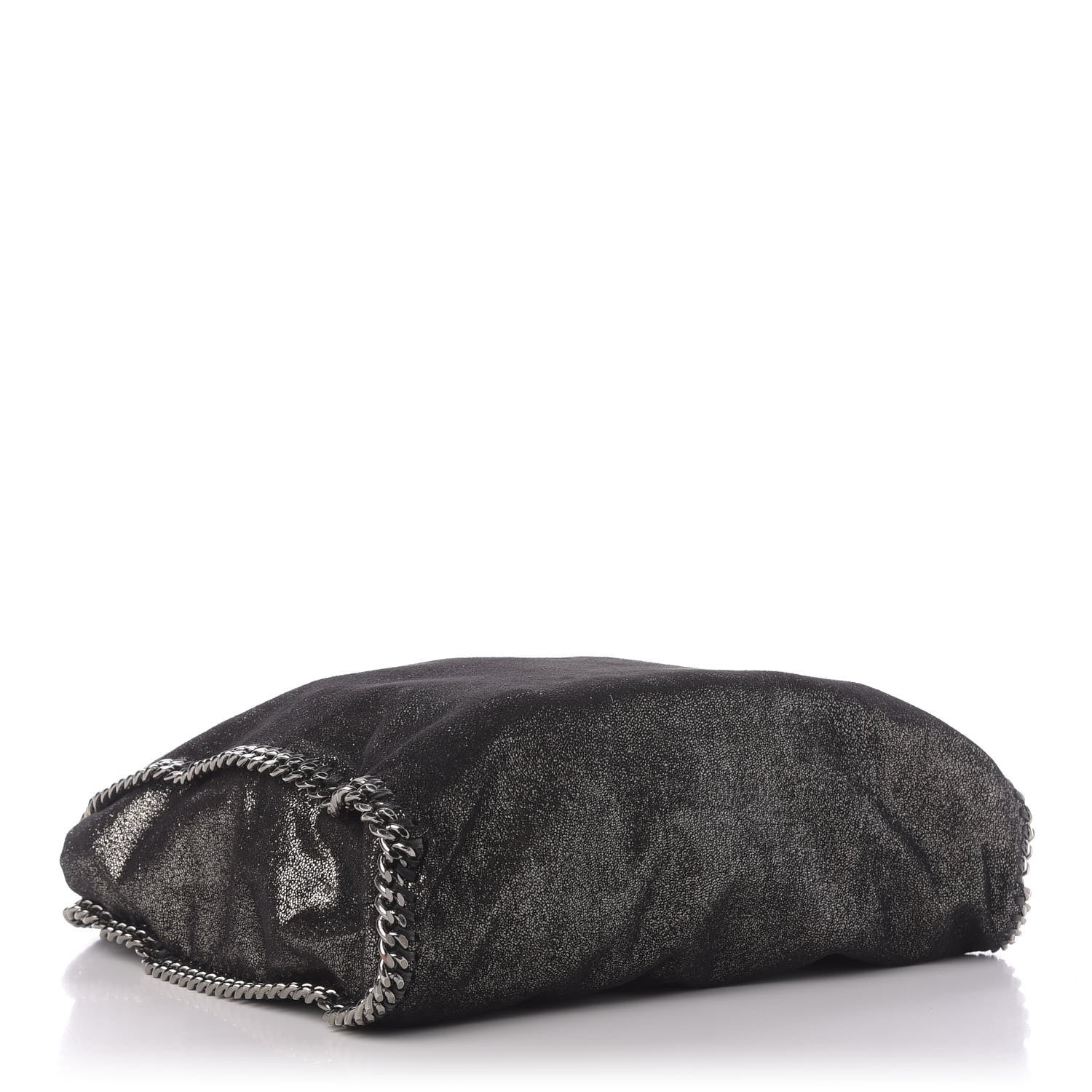 Stella McCartney Shaggy Deer Big Falabella Tote Black 4 of 10