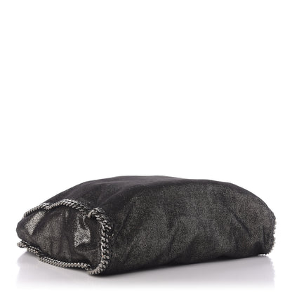 Stella McCartney Shaggy Deer Big Falabella Tote Black 4 of 10