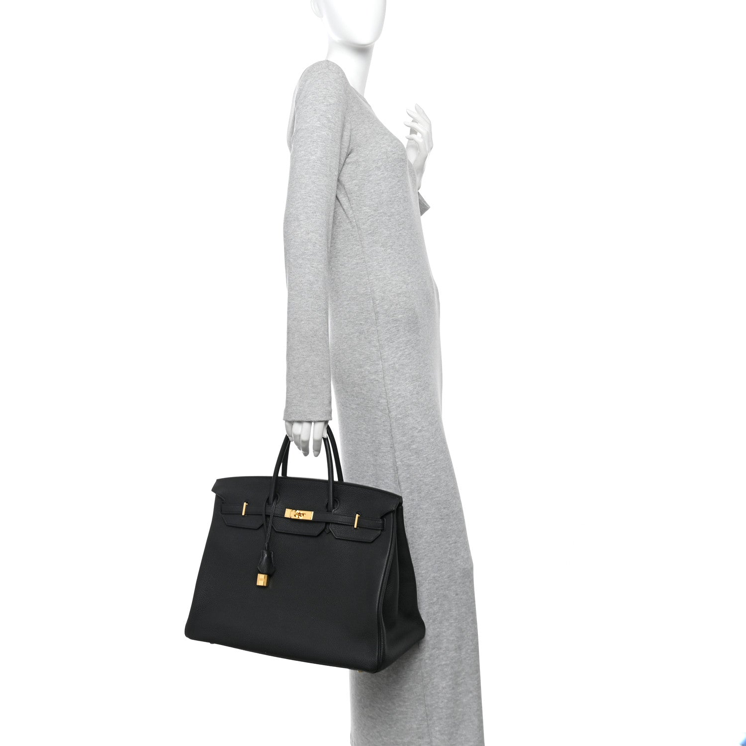 Hermes Togo Birkin 40 Black 2 of 14