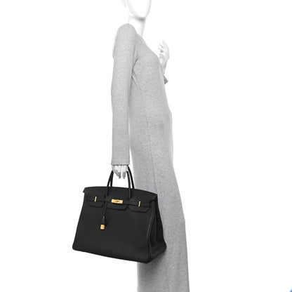 Hermes Togo Birkin 40 Black 2 of 14