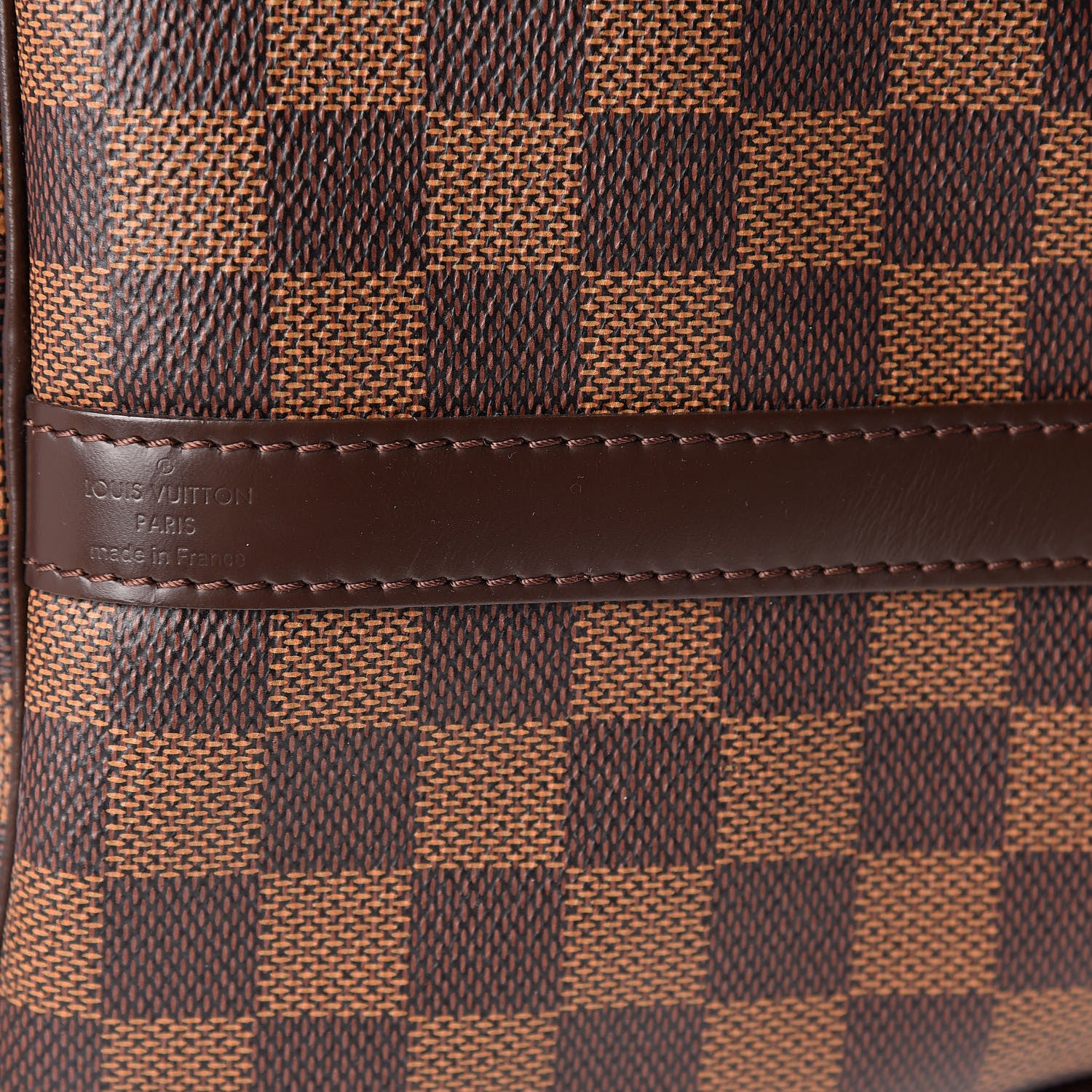 Louis Vuitton Damier Ebene Speedy Bandouliere 30 13 of 14
