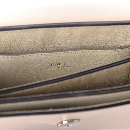 Chloe Suede Calfskin Small Faye Shoulder Bag Cement Pink 8 of 11