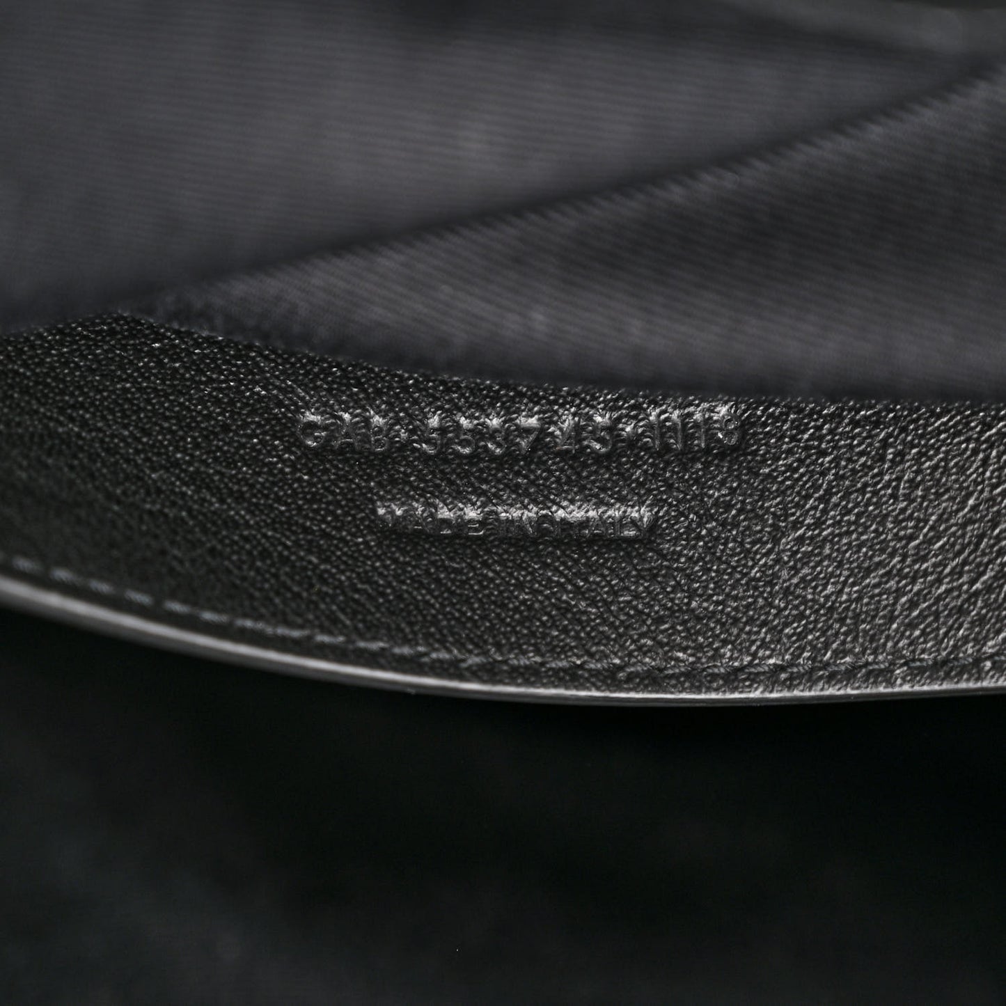 SAINT LAURENT Calfskin Large Manhattan Shopper Tote Black