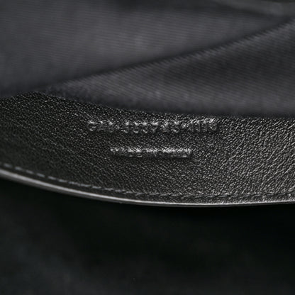 Saint Laurent SAINT LAURENT Calfskin Large Manhattan Shopper Tote Black 7 of 11
