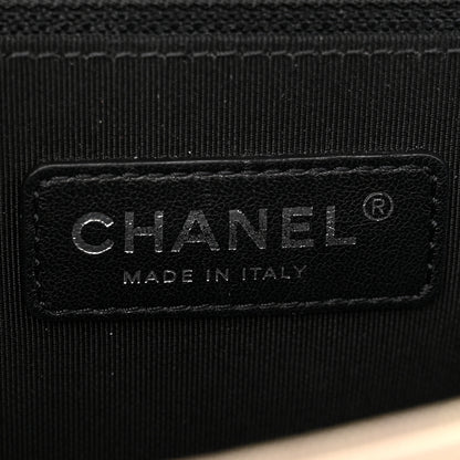 Chanel Iridescent Goatskin Quilted New Medium Boy Flap Bronze 6 of 12