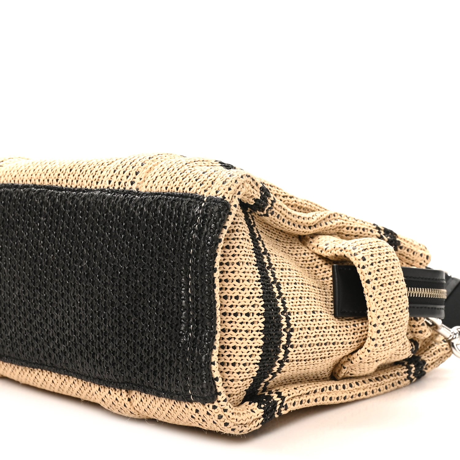 Marc Jacobs Straw Jacquard Medium The Traveler Tote Bag Natural 9 of 9