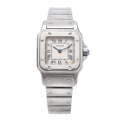 Cartier Stainless Steel 24mm Santos de Cartier Galbee Quartz Watch 1 of 8