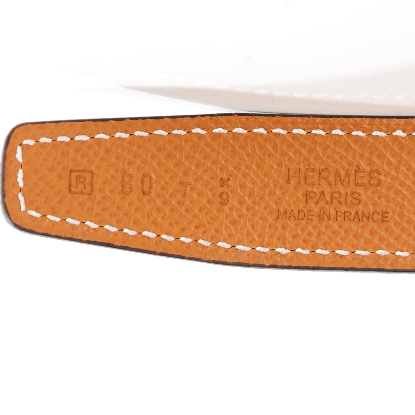 Epsom Swift 24mm H Belt 80 Silver Black