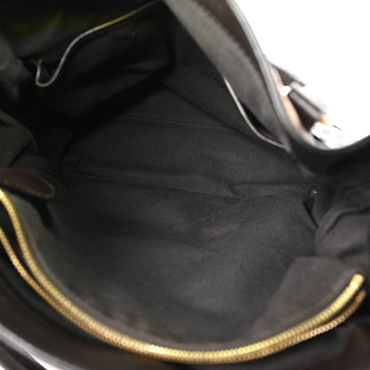 Burberry Haymarket Check Medium Golderton Tote Chocolate 6 of 11