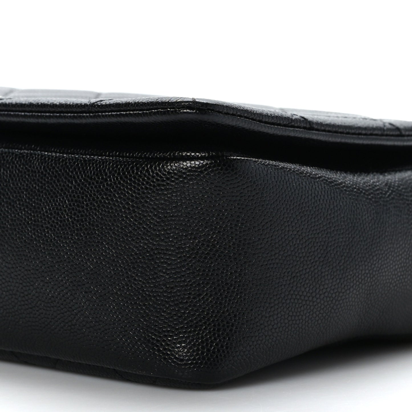 Caviar Quilted Medium Fashion Therapy Flap Bag Black