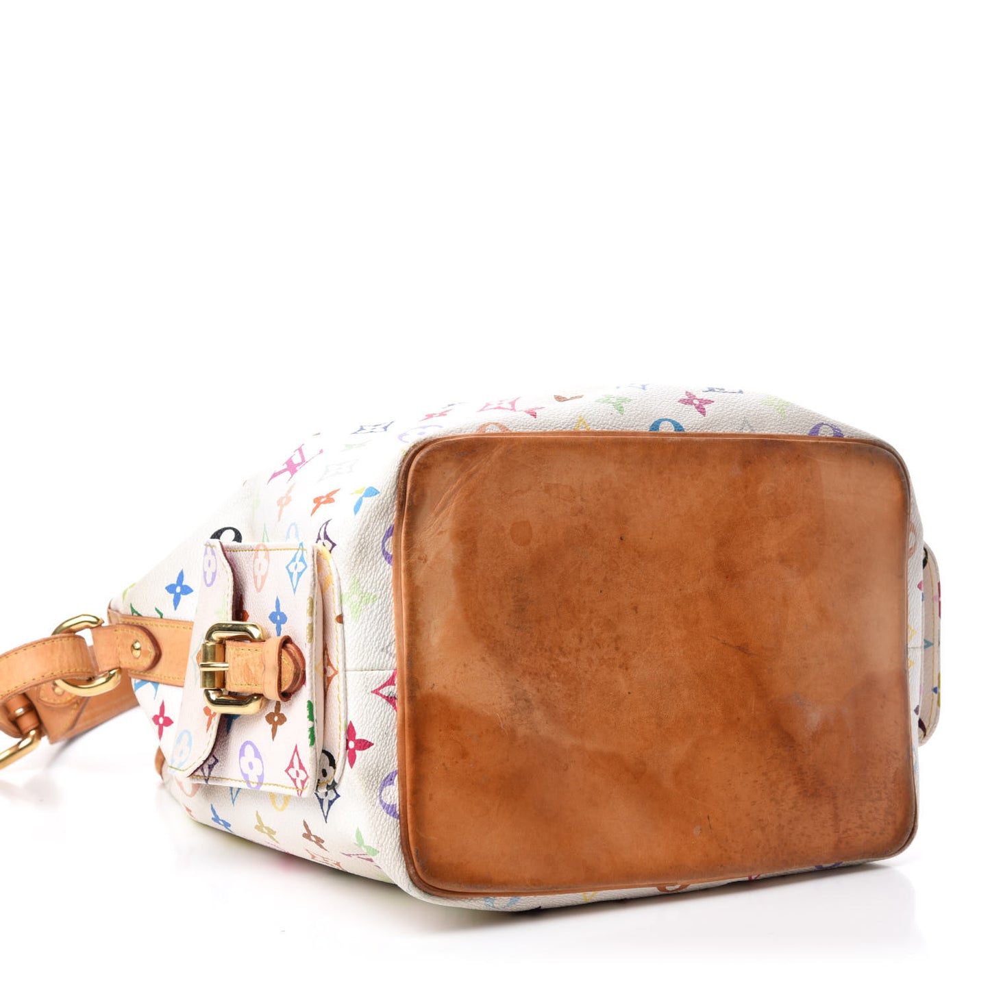 Monogram Multicolor Petit Noe White