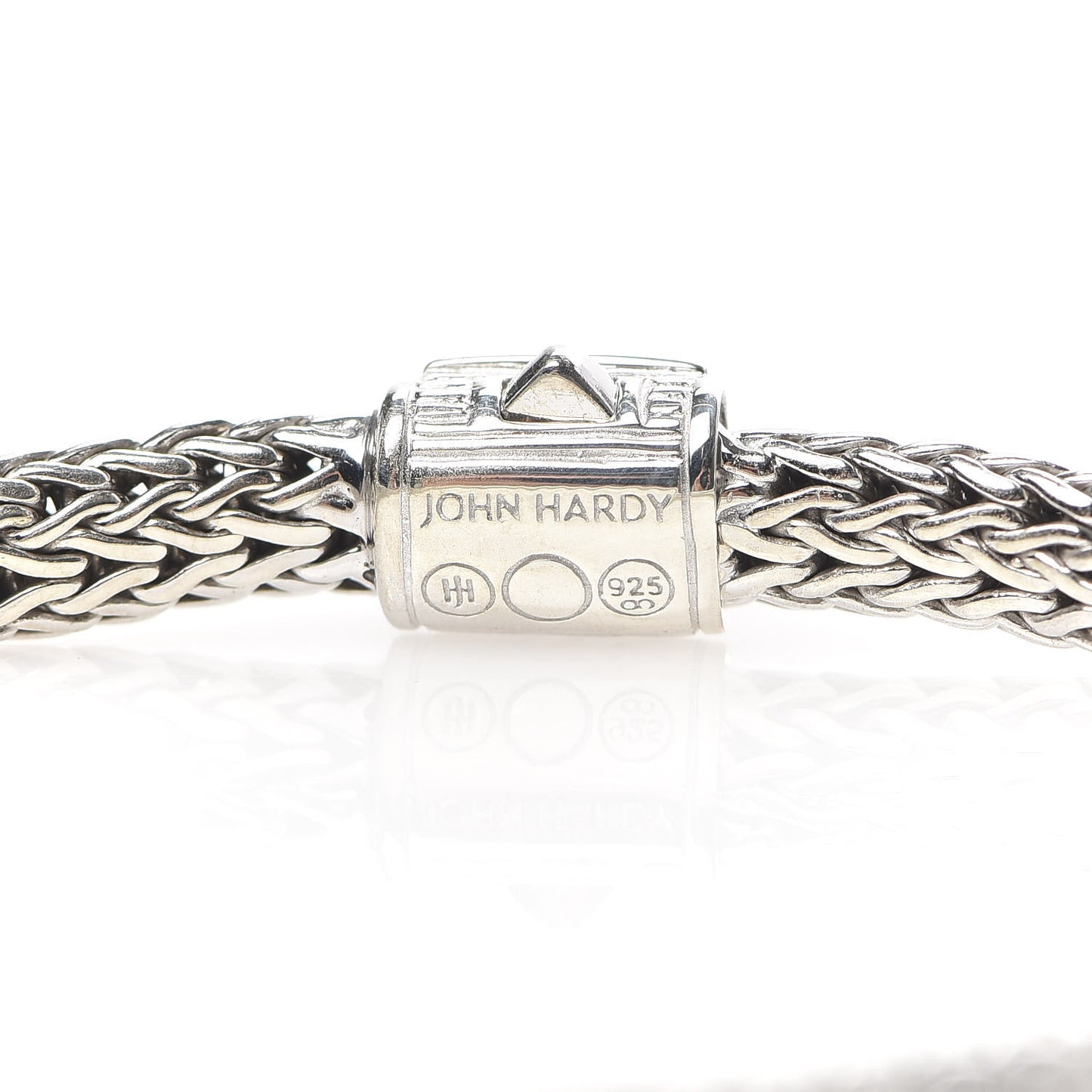 Sterling Silver Pink Spinel 5mm Classic Chain Bracelet