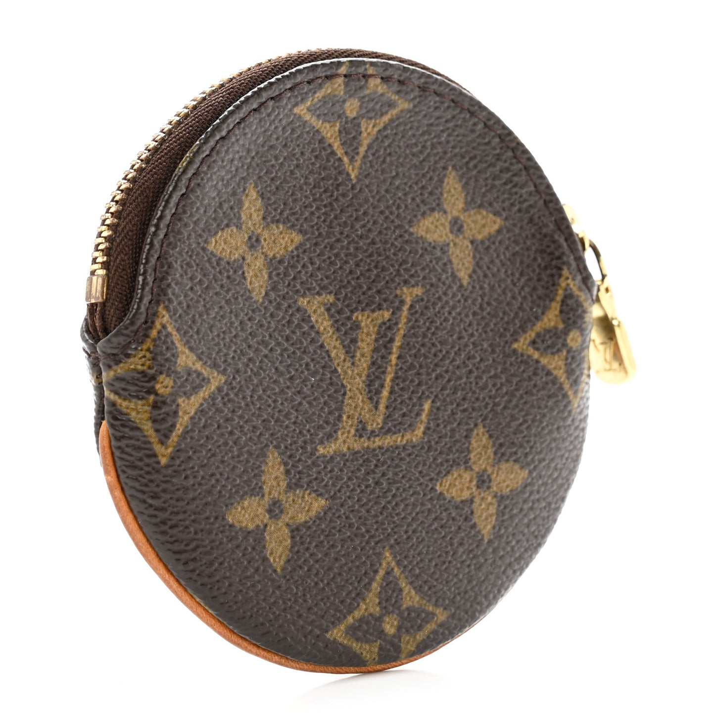 Monogram Round Coin Purse
