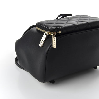 Chanel Caviar Quilted Business Affinity Backpack Black 7 of 8
