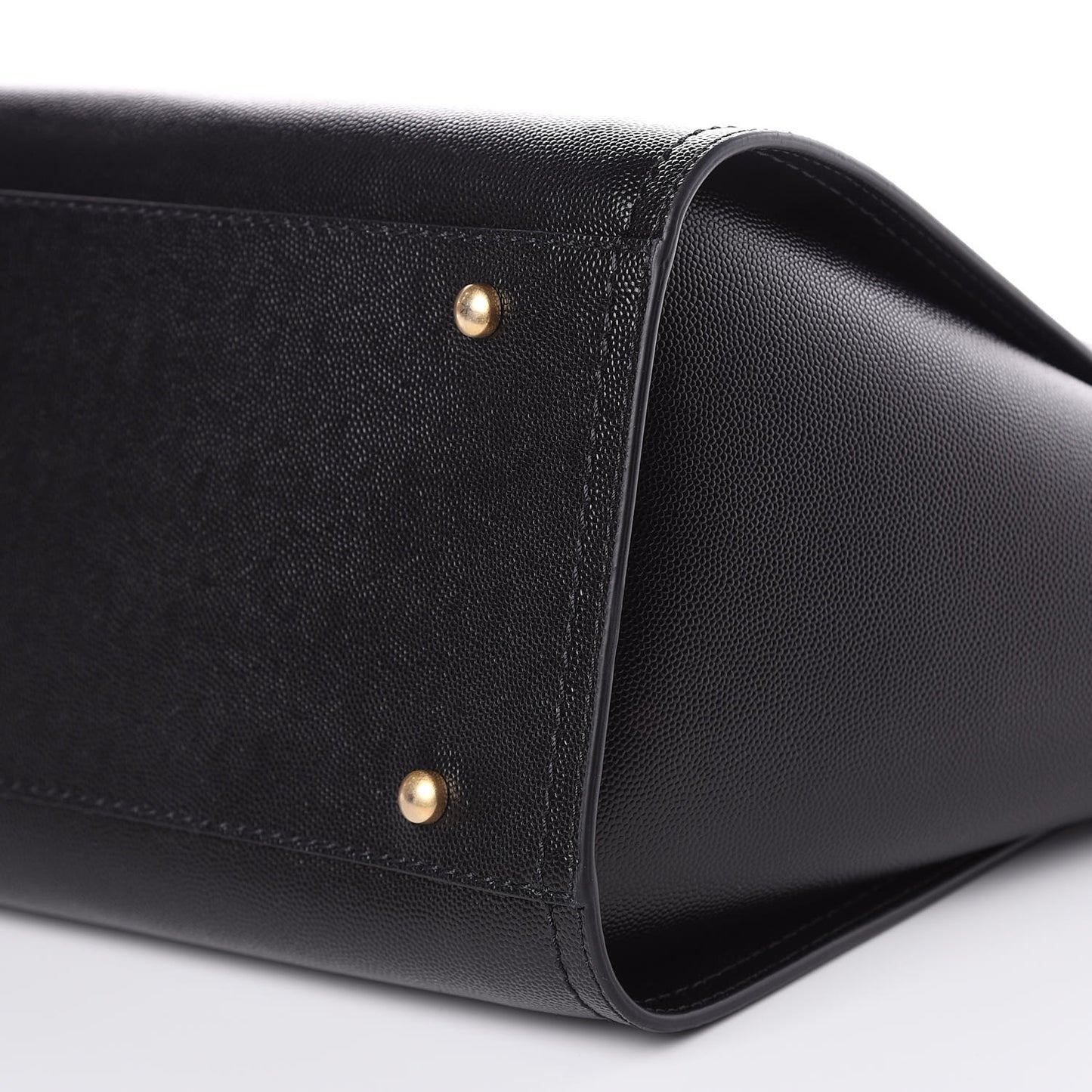 Caviar Small Studded Deauville Tote Black