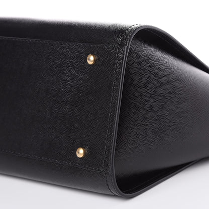 Chanel Caviar Small Studded Deauville Tote Black 8 of 9