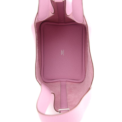 Hermes Taurillon Clemence Picotin Lock 18 PM Mauve Sylvestre 5 of 8