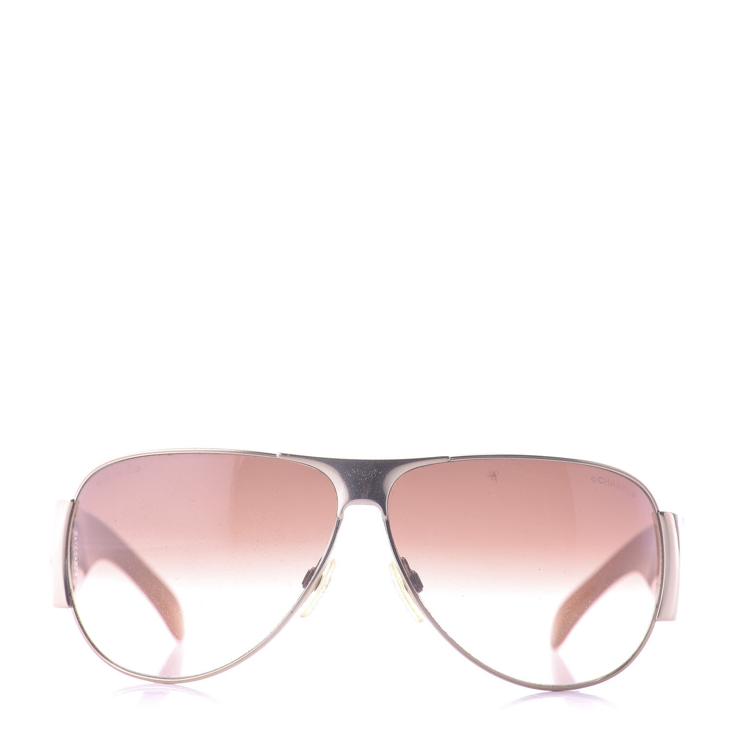 Chanel Aviator CC Sunglasses 4153 Brown 2 of 10