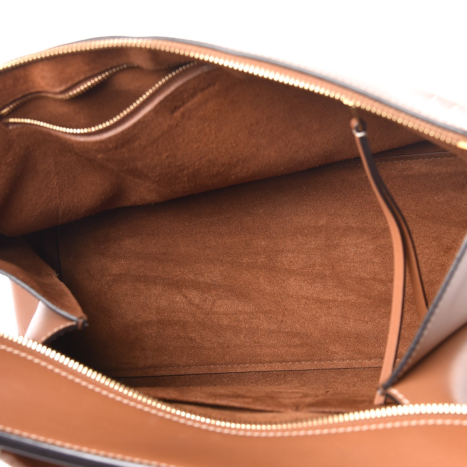 Celine Smooth Calfskin Large Edge Shoulder Bag Camel 7 of 13