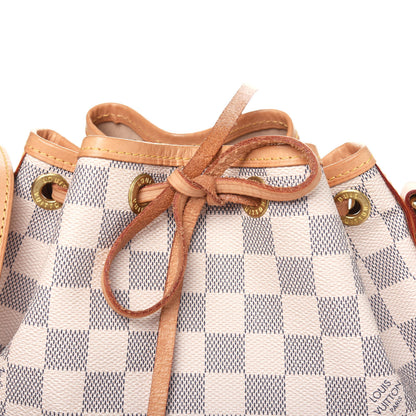 Louis Vuitton Damier Azur Noe BB 24 of 27