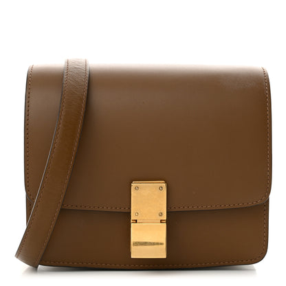 Celine Box Calfskin Small Classic Box Flap Bag Camel 1 of 14
