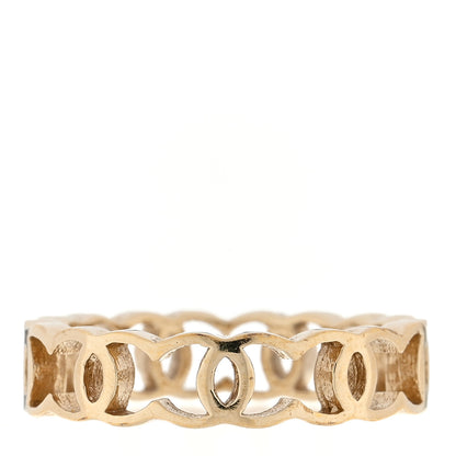Chanel Metal CC Ring 50/5.25 Gold 3 of 4