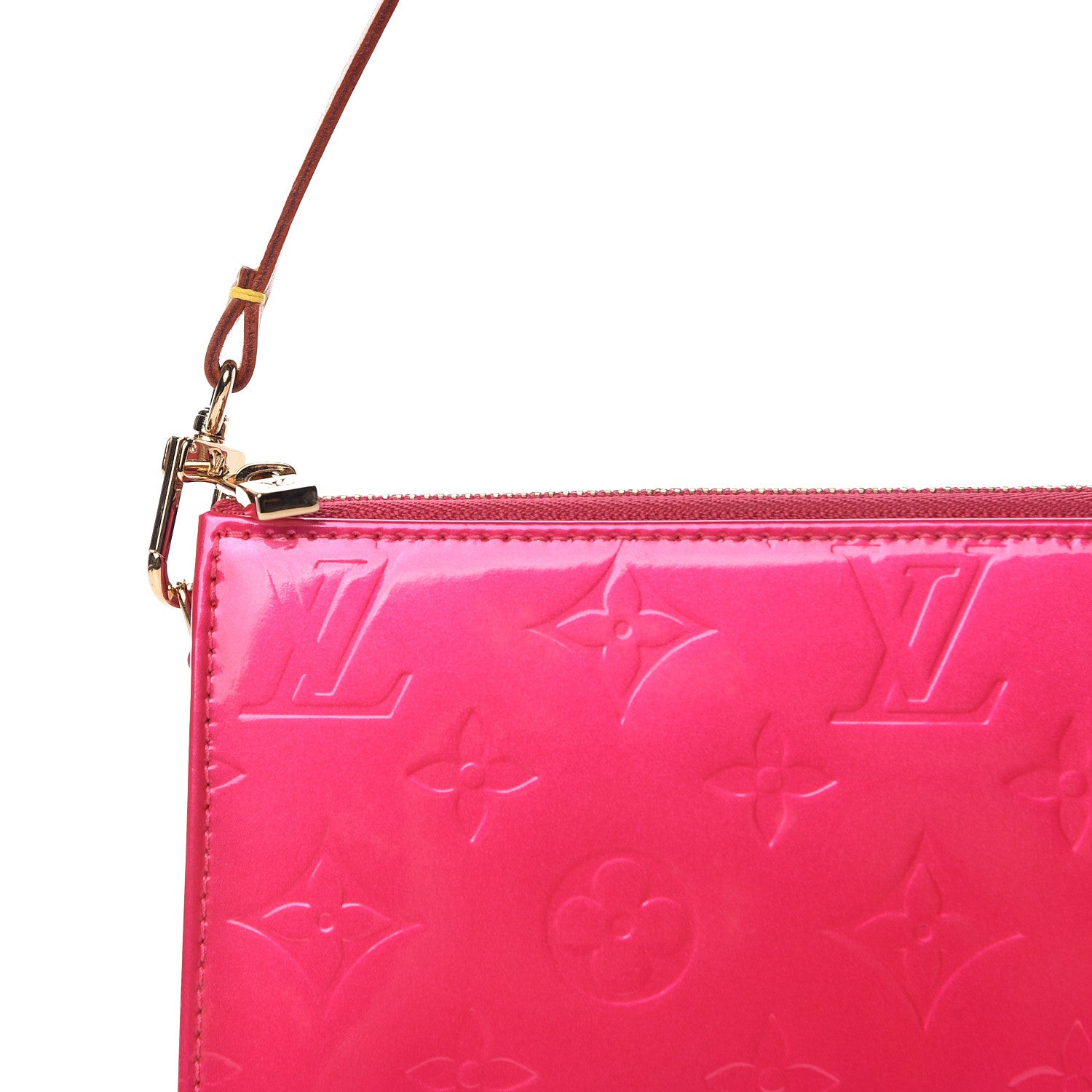 Louis Vuitton Vernis Lexington Pochette Fuchsia 10 of 11