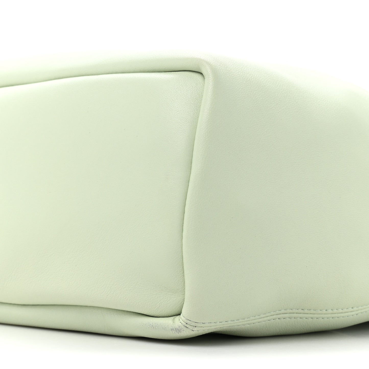 Mellow Nappa Lambskin Small Squeeze Bag Spring Jade
