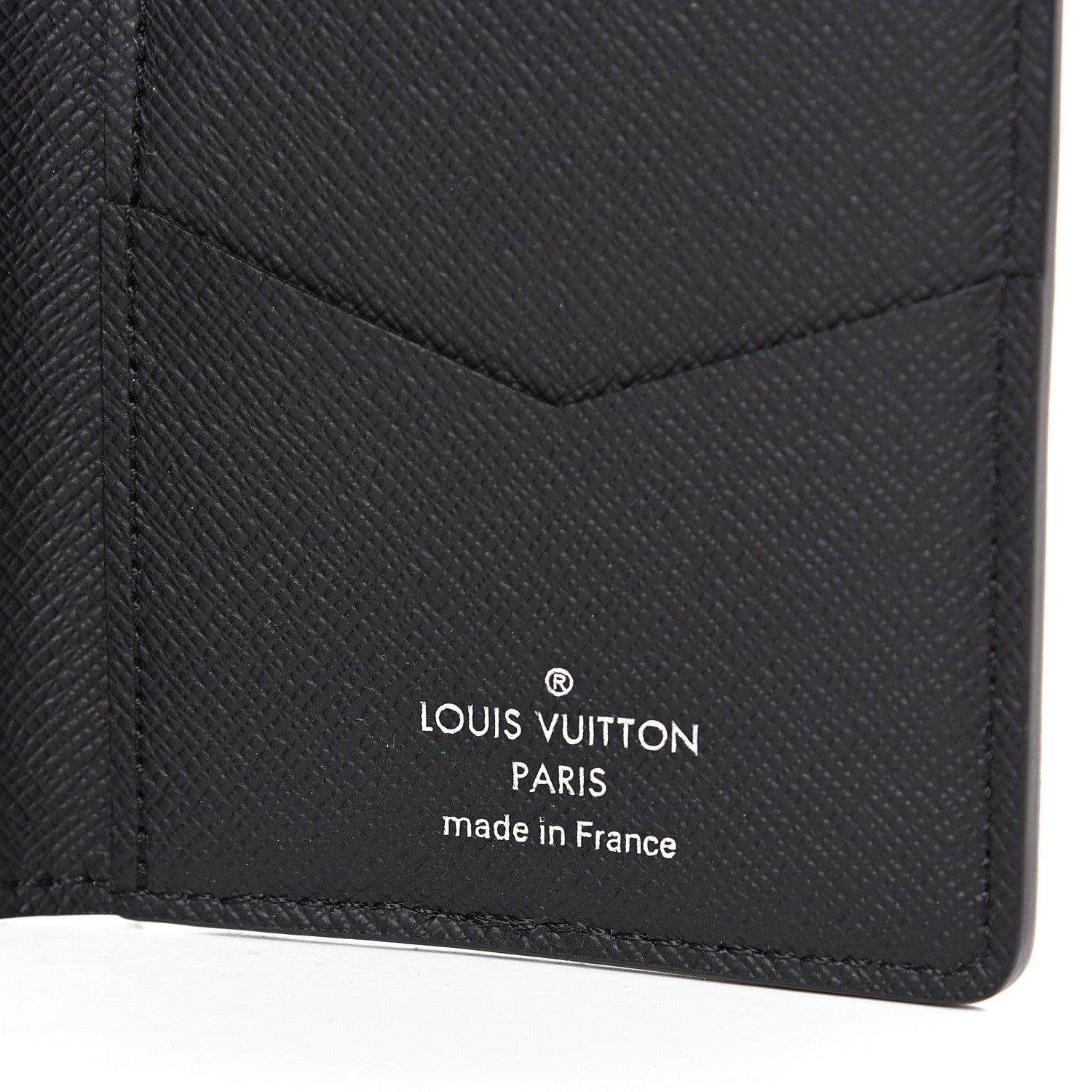 Louis Vuitton Epi Initials Pocket Organizer Black 5 of 7