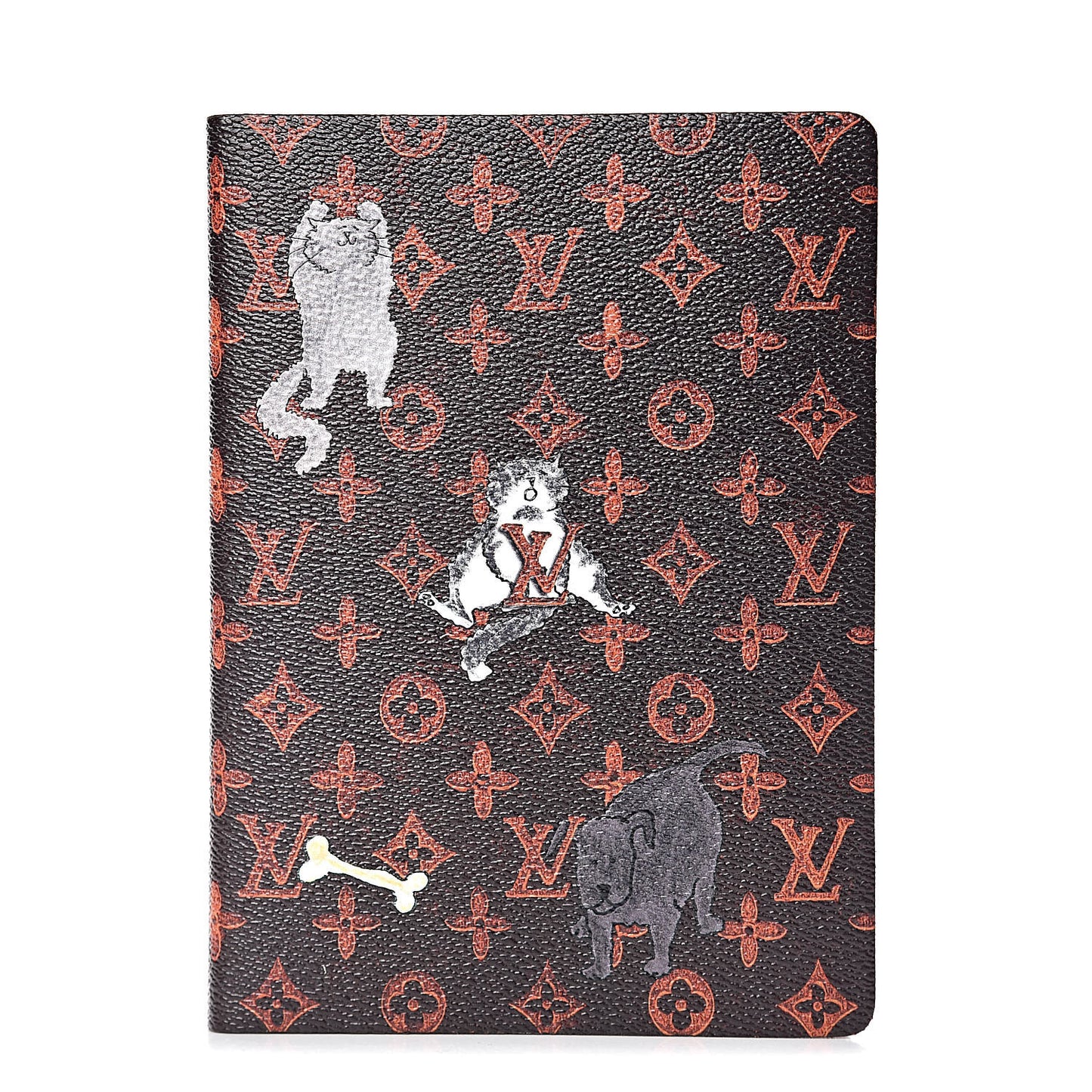 Catogram Clemence Notebook MM Marron