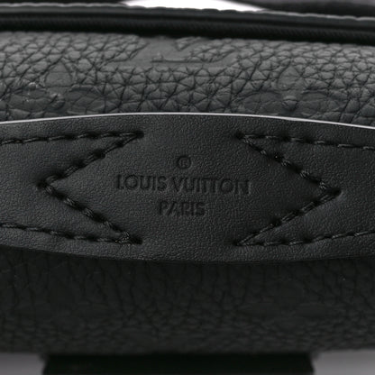 Louis Vuitton Taurillon Monogram S Lock Sling Bag Black 8 of 12