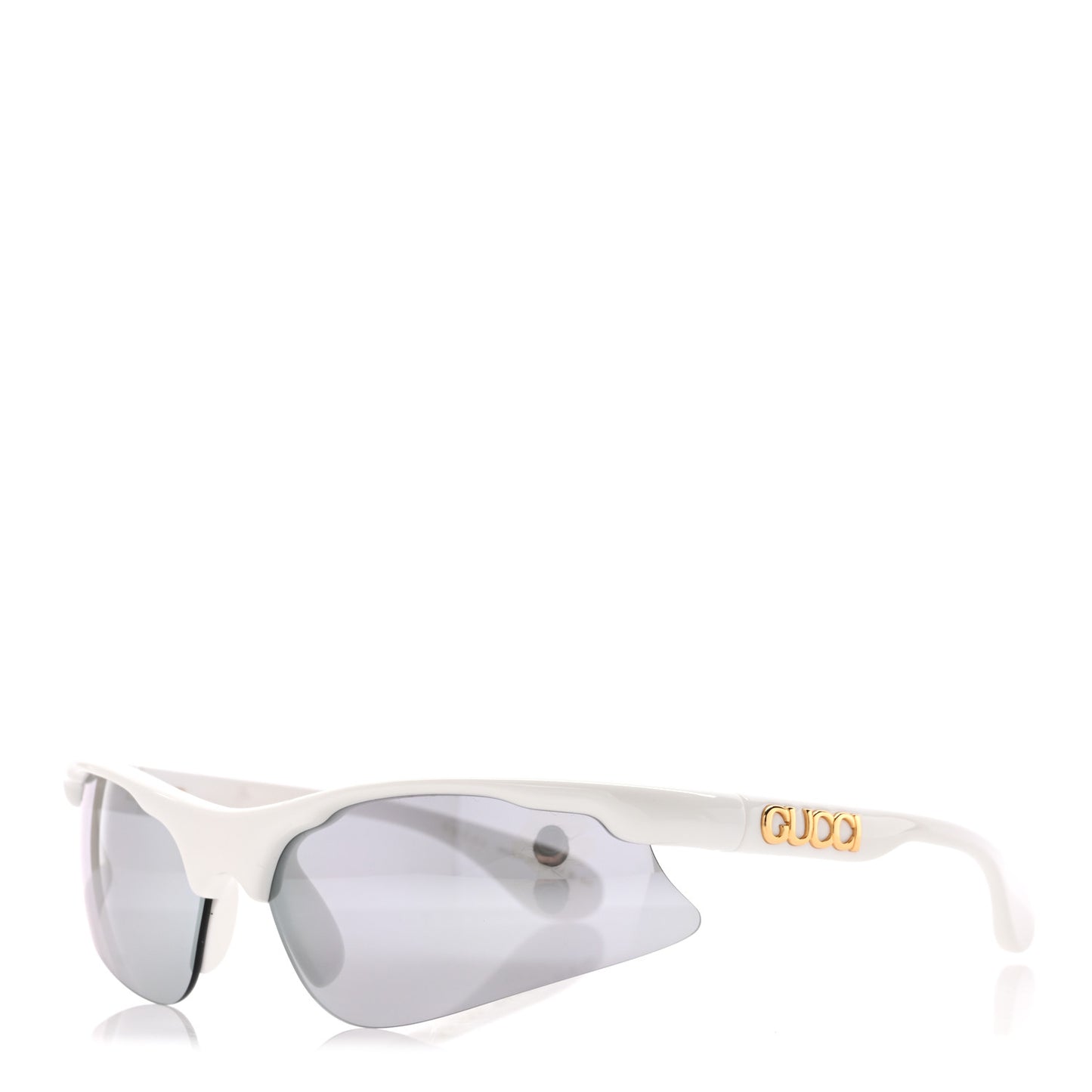 Mask Shaped Frame Sunglasses GG1774S White