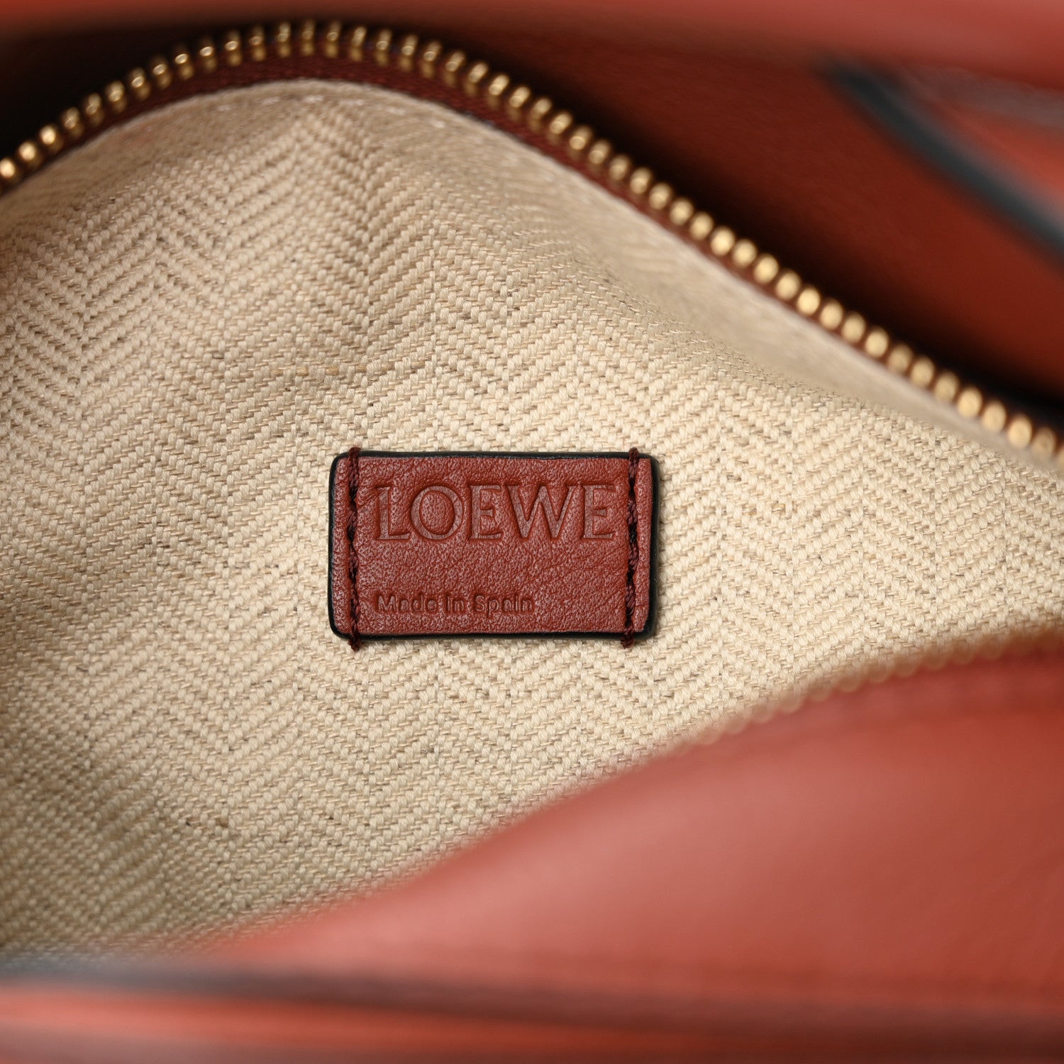 Loewe Calfskin Mini Puzzle Bag Spice Pumpkin 6 of 9